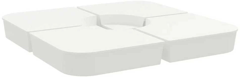 Skėčio nuo saulės pagrindo rinkinys, 4 dalių, 100kg, PP