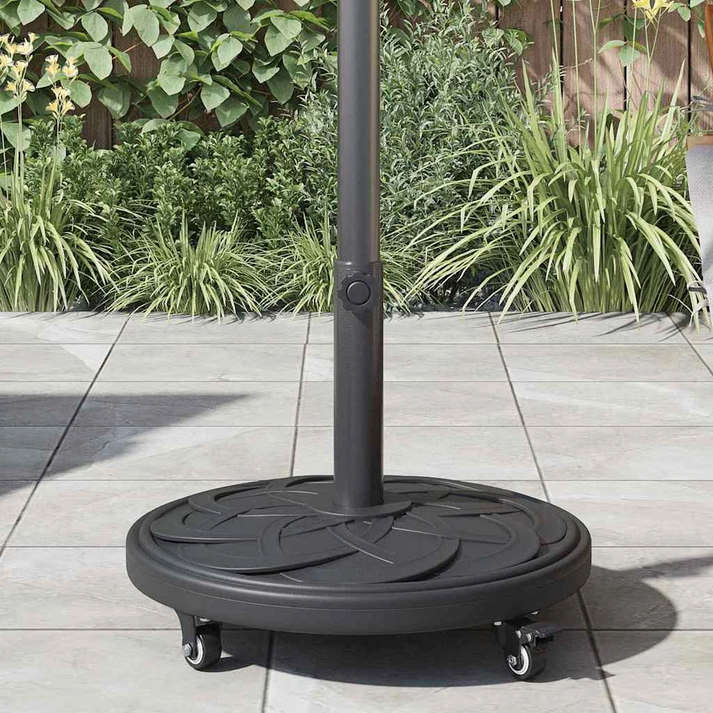 Skėčio pagrindas 15.35 kg Juoda Geležis Apvali