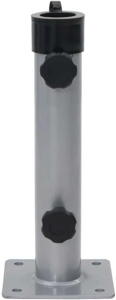 Skėčio pagrindas 38/48mm stulpams, sidabrinis, plienas