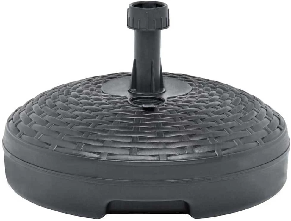 Skėčio pagrindas, antracito, 20l, ratano imitacijos plastikas