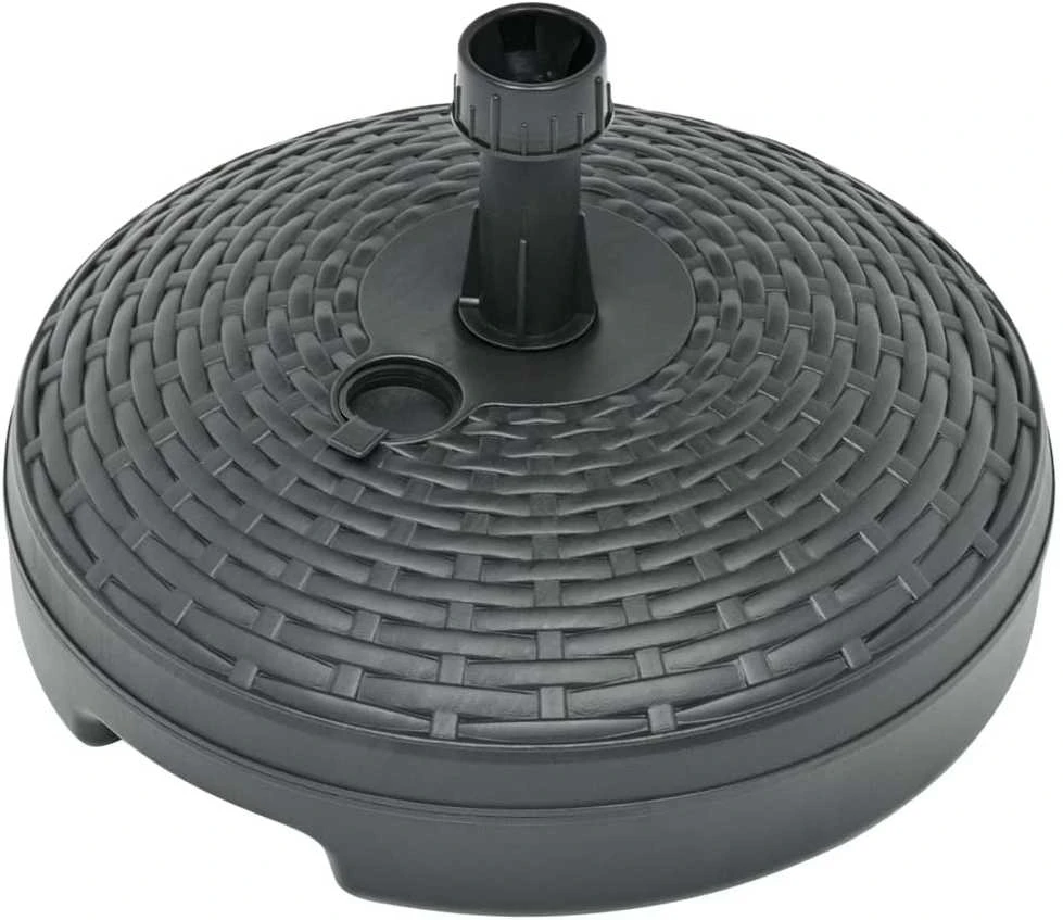 Skėčio pagrindas, antracito, 20l, ratano imitacijos plastikas