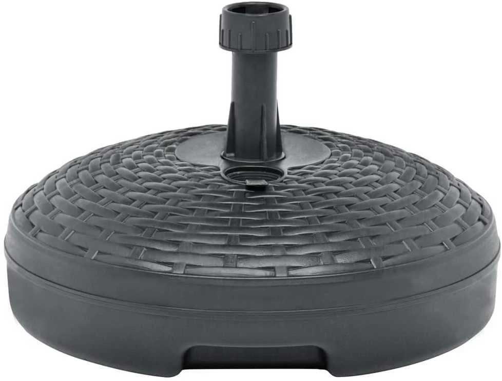 Skėčio pagrindas, antracito, 20l, ratano imitacijos plastikas