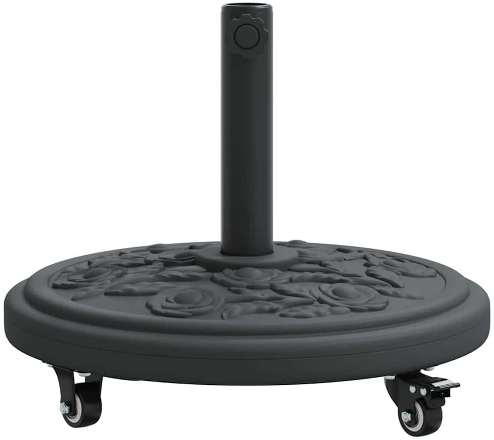 Skėčio pagrindas 15.6kg Juoda Geležis Apvali