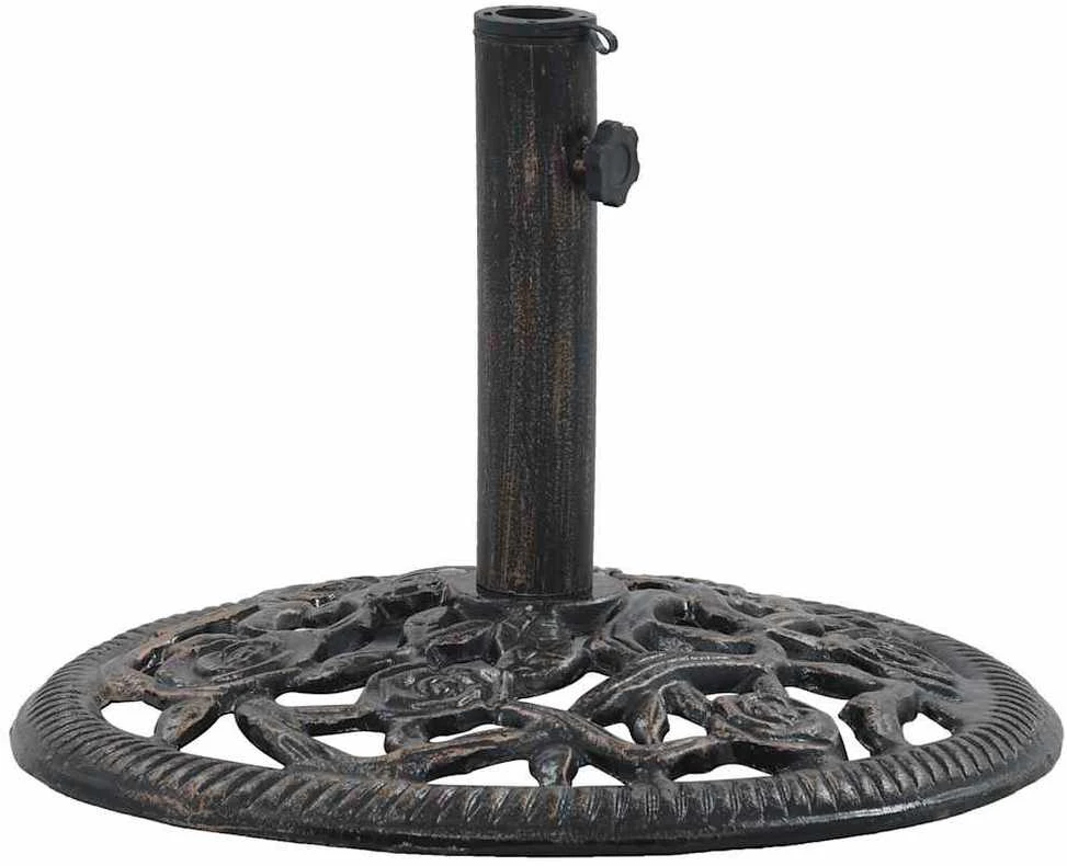Skėčio pagrindas, bronzinės spalvos, ketus, 12kg, 48cm