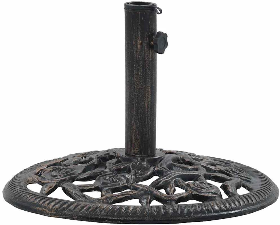 Skėčio pagrindas, bronzinės spalvos, ketus, 12kg, 48cm