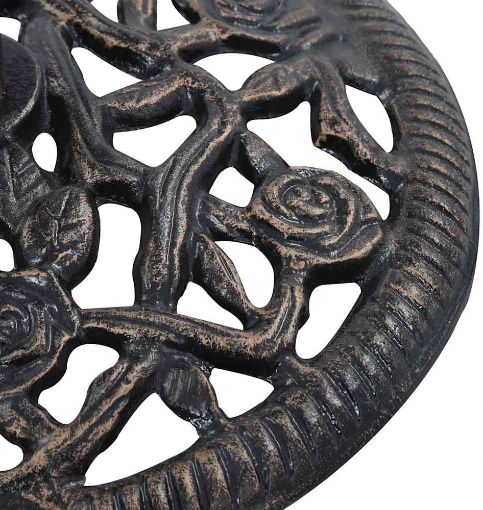 Skėčio pagrindas, bronzinės spalvos, ketus, 12kg, 48cm