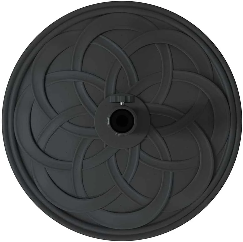 Skėčio pagrindas 15.35 kg Juoda Geležis Apvali