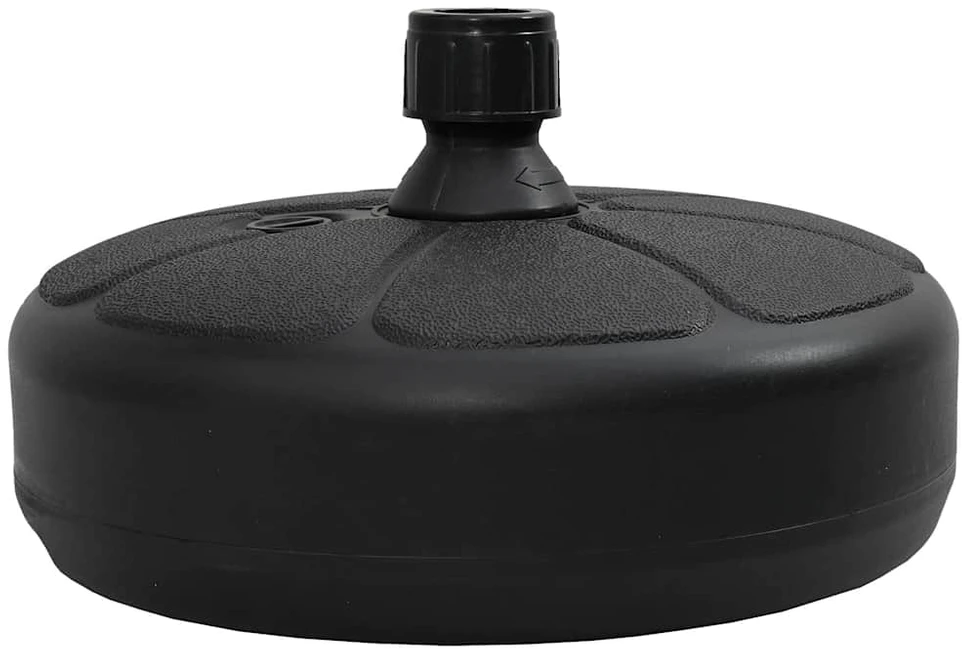 Skėčio pagrindas, juodas, pildomas smėliu/vandeniu, 15l
