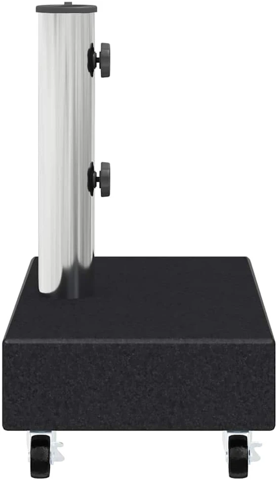 Skėčio pagrindas, juodos spalvos, 45x25x8cm, granitas