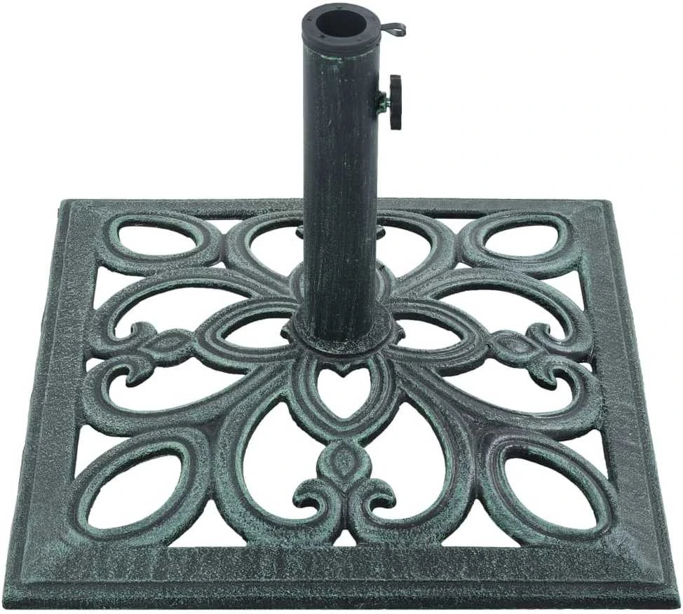 Skėčio pagrindas, žalios spalvos, 12kg, 49cm, ketus
