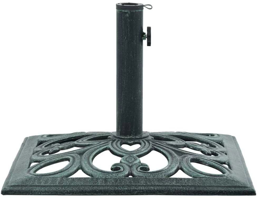 Skėčio pagrindas, žalios spalvos, 12kg, 49cm, ketus