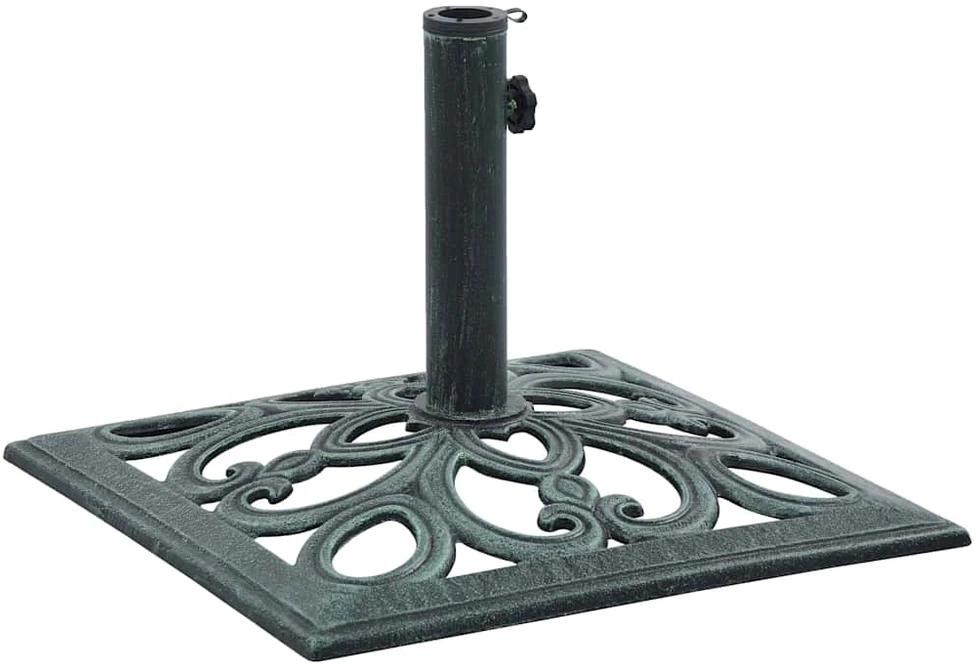 Skėčio pagrindas, žalios spalvos, 12kg, 49cm, ketus