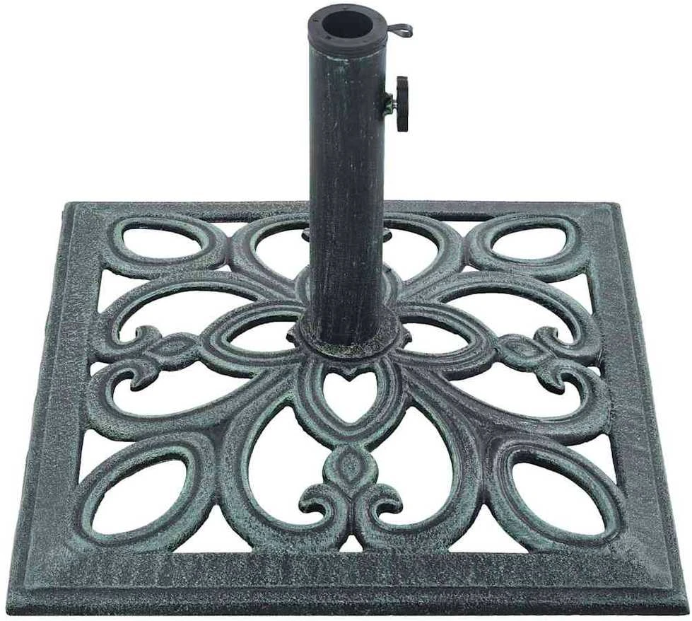 Skėčio pagrindas, žalios spalvos, 12kg, 49cm, ketus