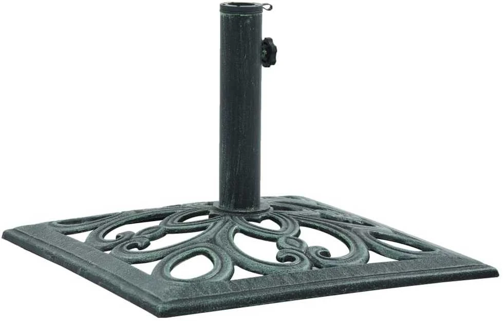 Skėčio pagrindas, žalios spalvos, 12kg, 49cm, ketus
