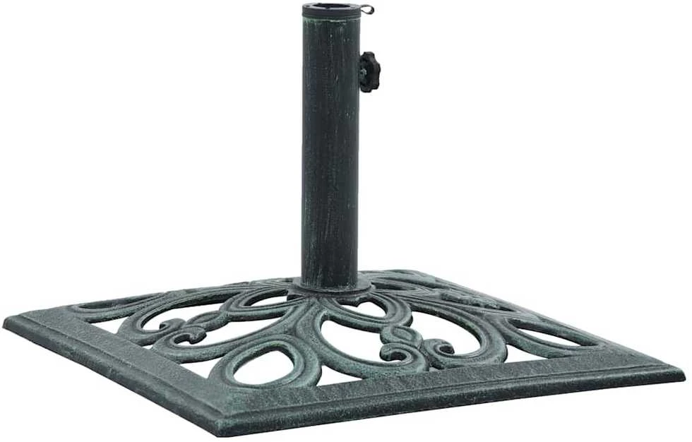 Skėčio pagrindas, žalios spalvos, 12kg, 49cm, ketus