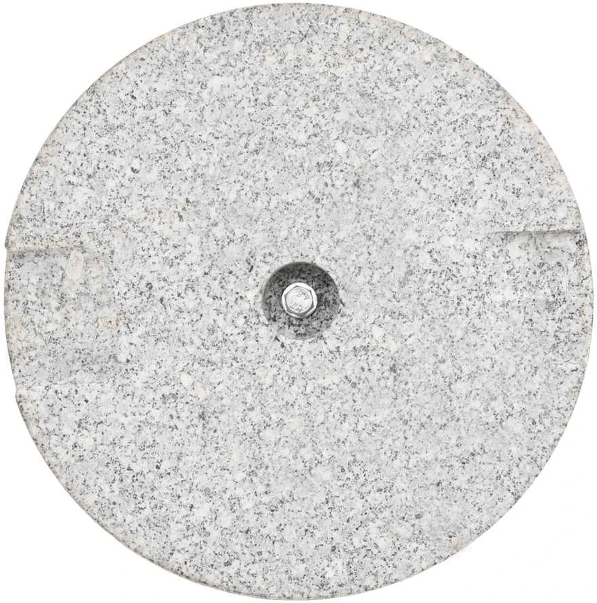 Skėčio stovas, granitas, apvalus, 20kg