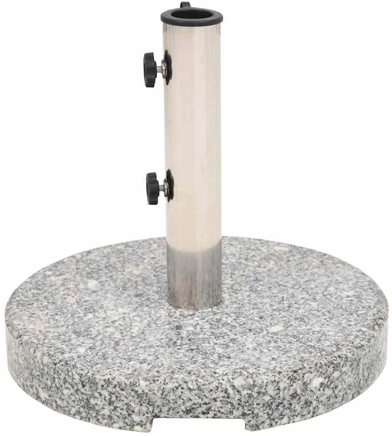 Skėčio stovas, granitas, apvalus, 20kg