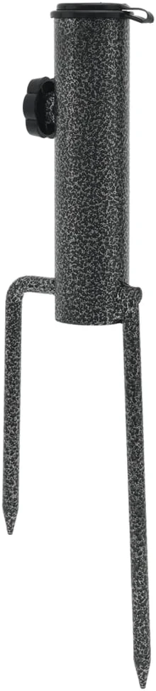 Skėčių stovai su smaigais, 2vnt., 9x35cm, galvanizuotas plienas