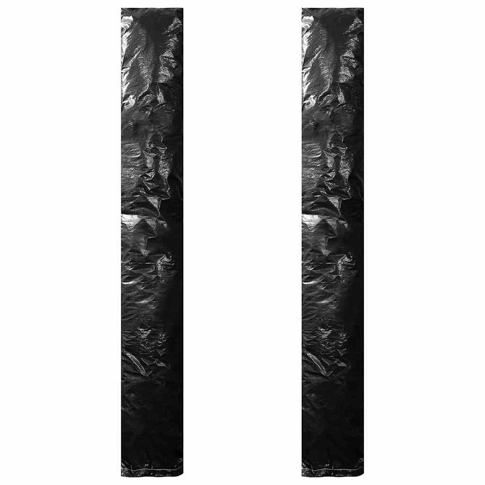 Skėčių uždangalai su užtrauktukais, 2vnt., 175cm, PE