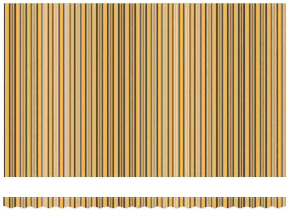 Ištraukiama markizė Įvairiaspalvis 500 × 300 cm Poliesteris