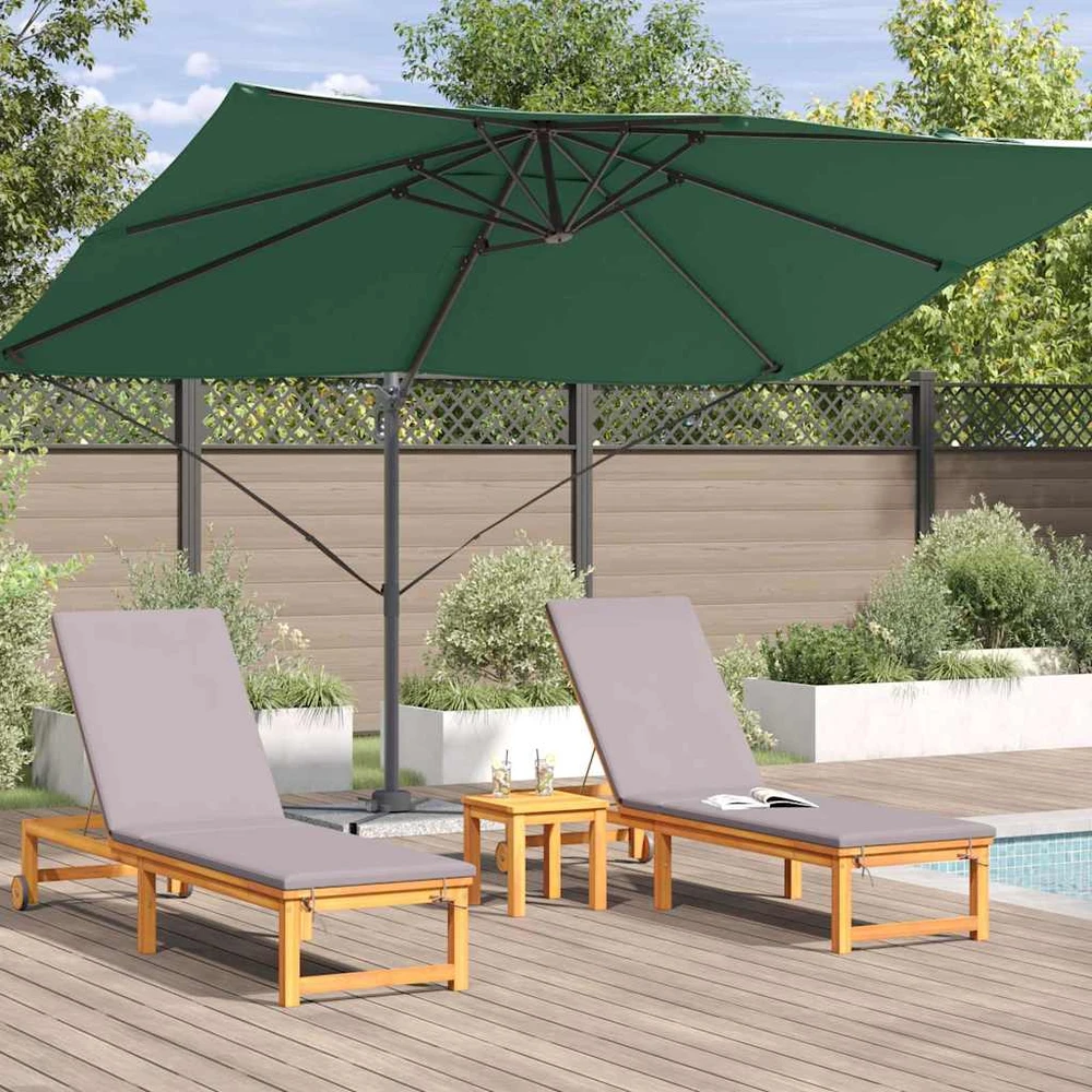 Skėtis nuo saulės 351 x 250 x 260 cm Poliesteris ir aliuminis