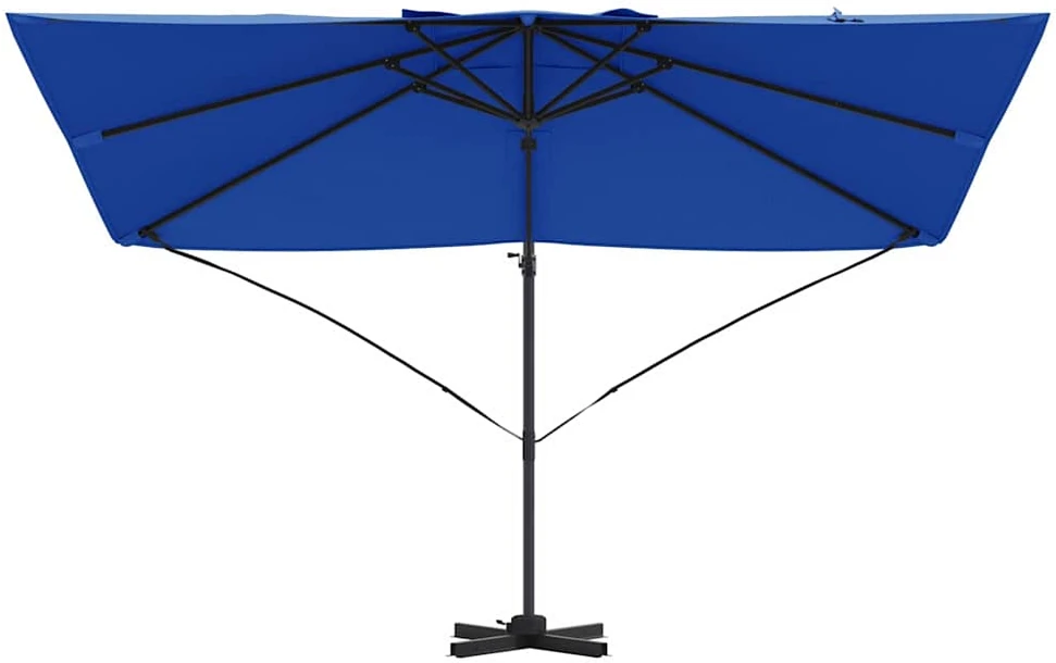 Skėtis nuo saulės 351 x 250 x 260 cm Poliesteris ir aliuminis