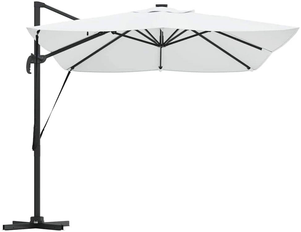 Skėtis nuo saulės 352 x 251 x 265 cm Poliesteris ir aliuminis