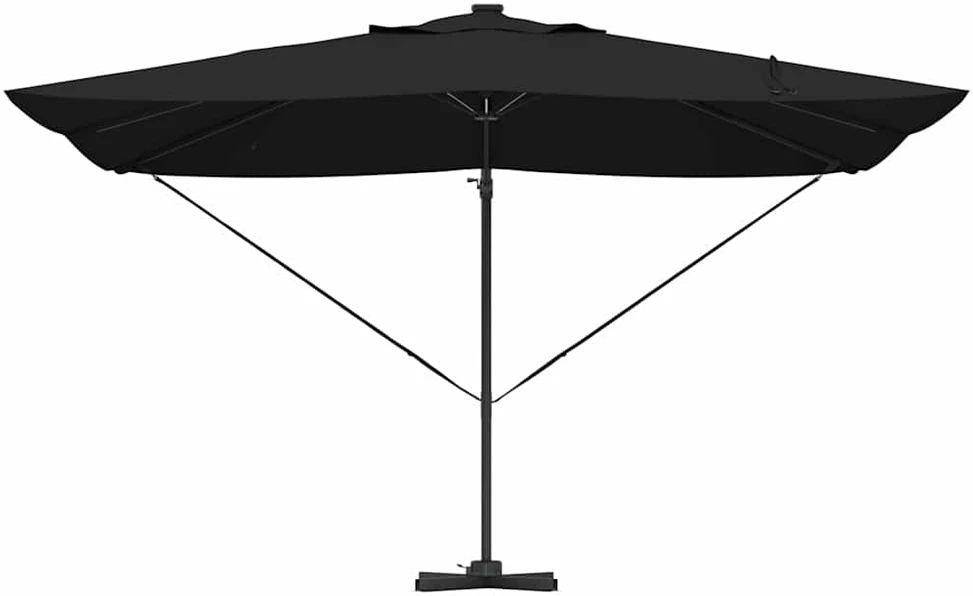 Skėtis nuo saulės 352 x 251 x 265 cm Poliesteris ir aliuminis