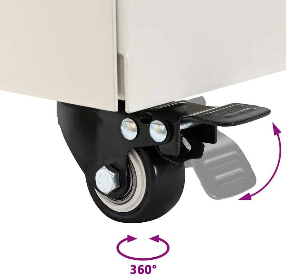 Skėčio pagrindas Balta 45 x 45 x 45 cm Plienas
