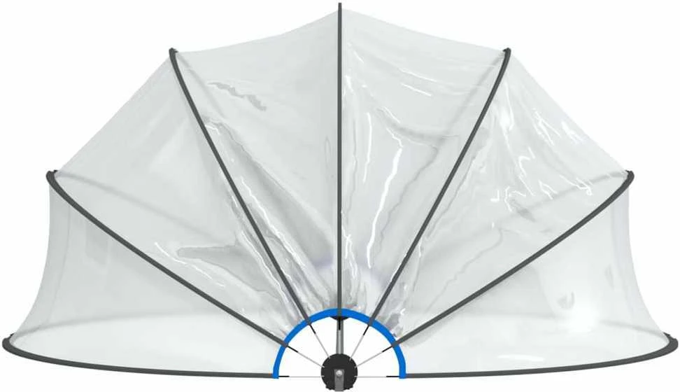 Skliautas baseinui, 376x188cm, PVC, apskritas