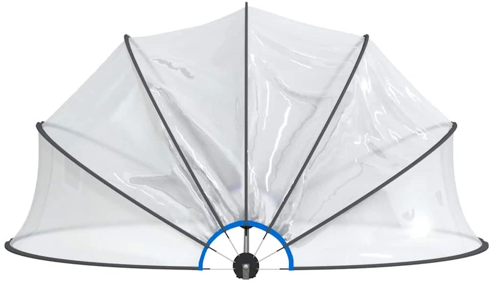 Skliautas baseinui, 406x203cm, PVC, apskritas