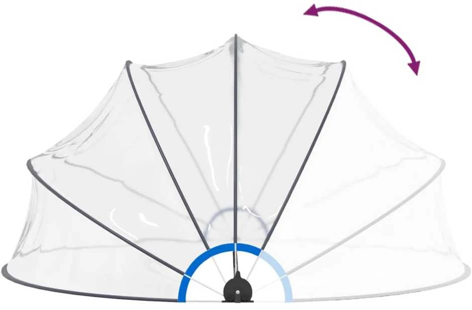 Skliautas baseinui, 440x220cm