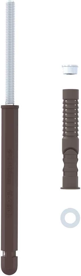 Svorio lentynų laikikliai 12 Smėlio Ø12 x 190 mm Plienas