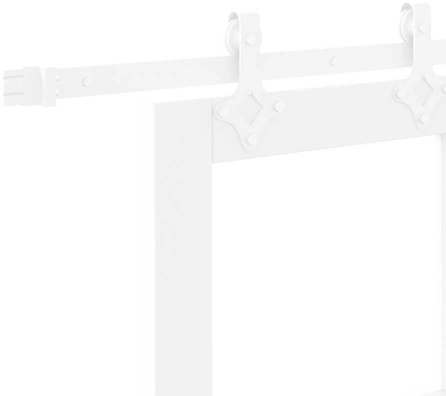 Slankios durys 93 x 211 cm Tvirtos pušies mediena ir stiklas