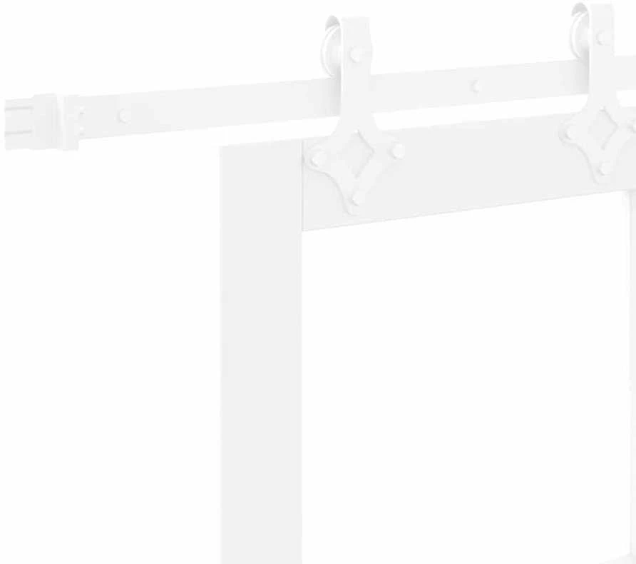 Slankios durys 93 x 211 cm Tvirtos pušies mediena ir stiklas