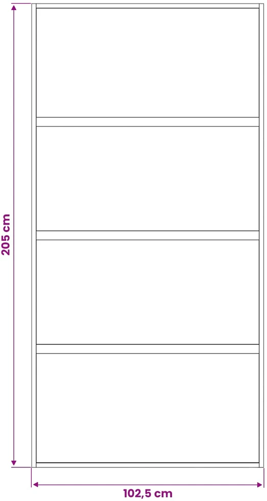 Slankios durys 102.5 x 205 cm Grūdintas stiklas ir aliuminis