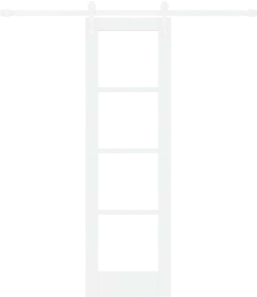 Slankios durys 61 x 198,5 cm Tvirtos pušies mediena ir stiklas