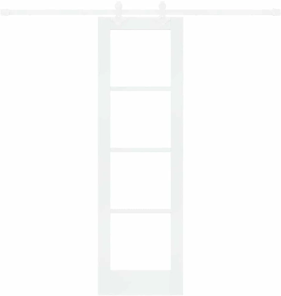 Slankios durys 61 x 198,5 cm Tvirtos pušies mediena ir stiklas