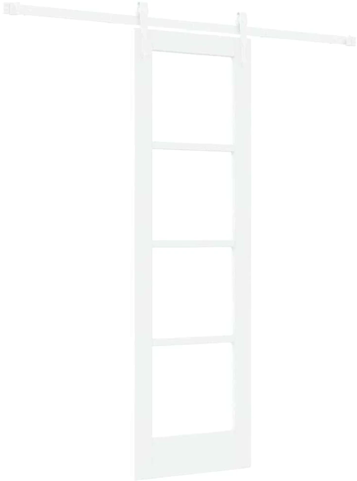 Slankios durys 61 x 198,5 cm Tvirtos pušies mediena ir stiklas