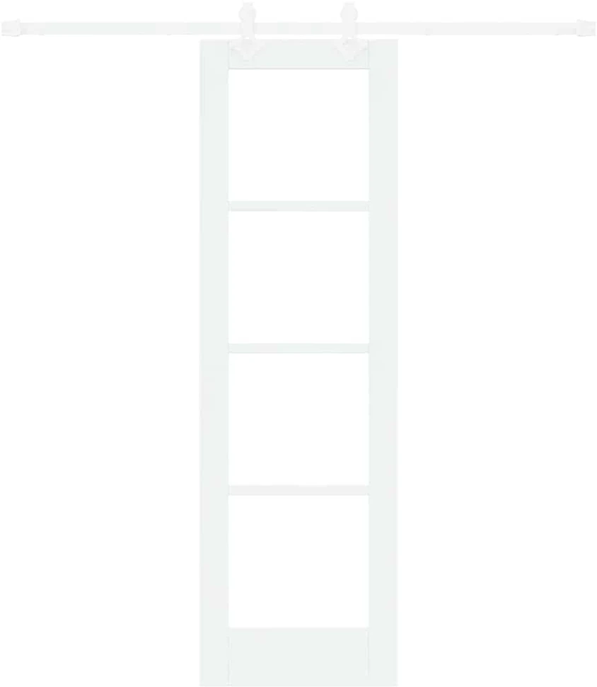 Slankios durys 61 x 198,5 cm Tvirtos pušies mediena ir stiklas