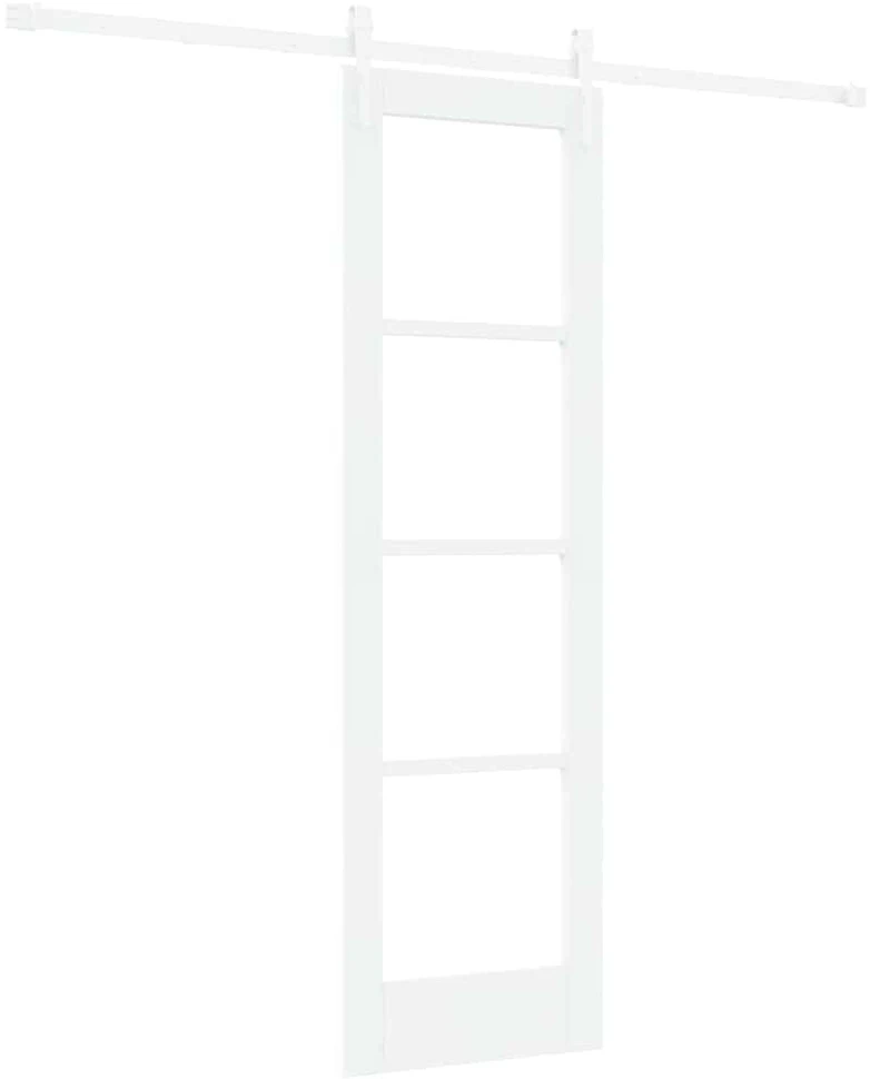 Slankios durys 61 x 198,5 cm Tvirtos pušies mediena ir stiklas