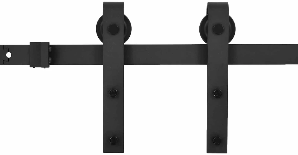 Slankios durys 70 x 210 cm Natūrali ir juoda