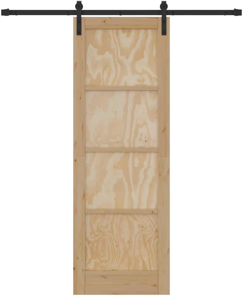 Slankios durys 73,5 x 211 cm Pušies medienos masyvas