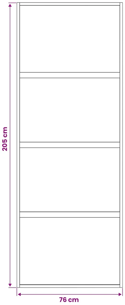 Slankios durys 76 x 205 cm Grūdintas stiklas ir aliuminis