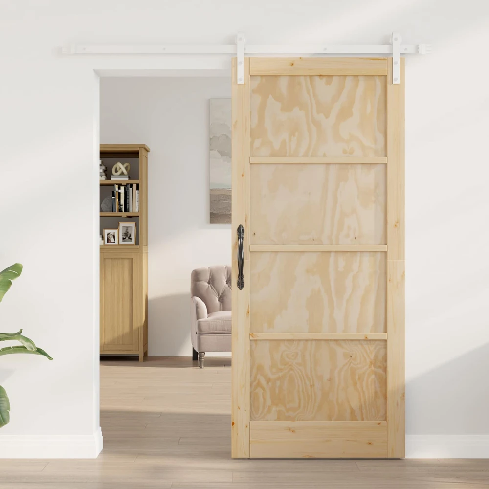 Slankios durys 86 x 198,5 cm Pušies medienos masyvas