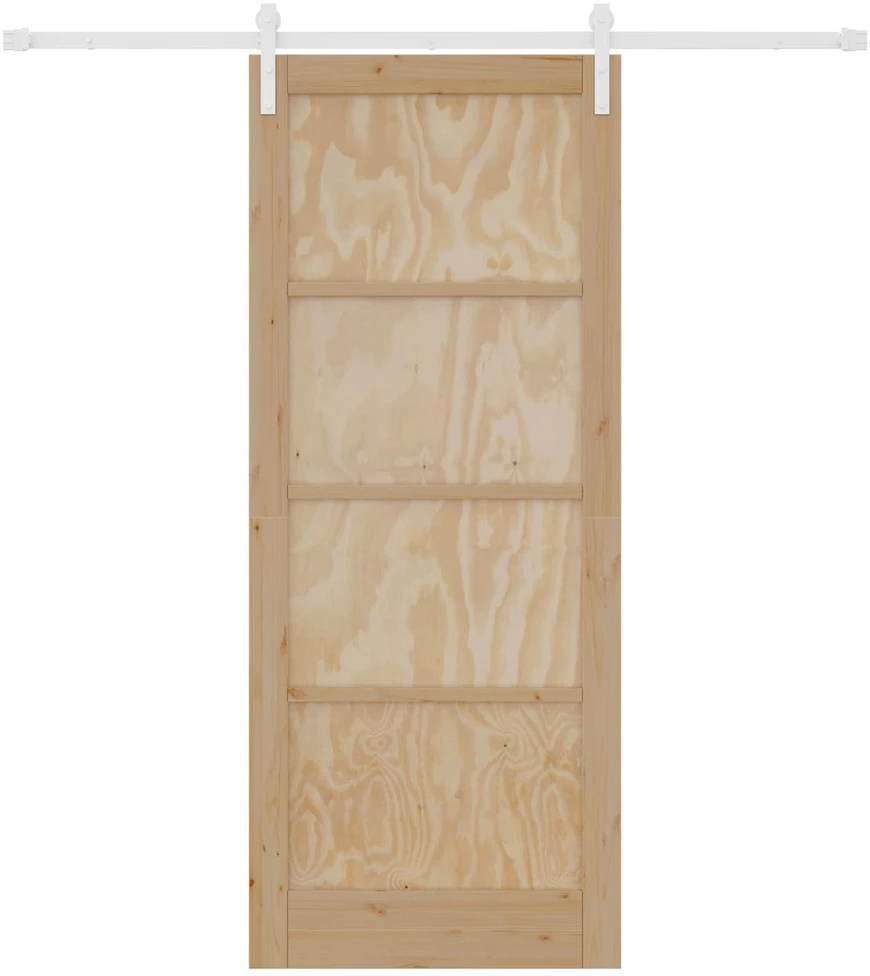 Slankios durys 86 x 211 cm Pušies medienos masyvas