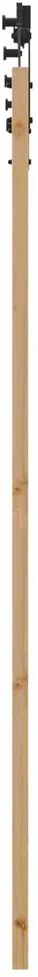 Slankios durys 86 x 211 cm Pušies medienos masyvas