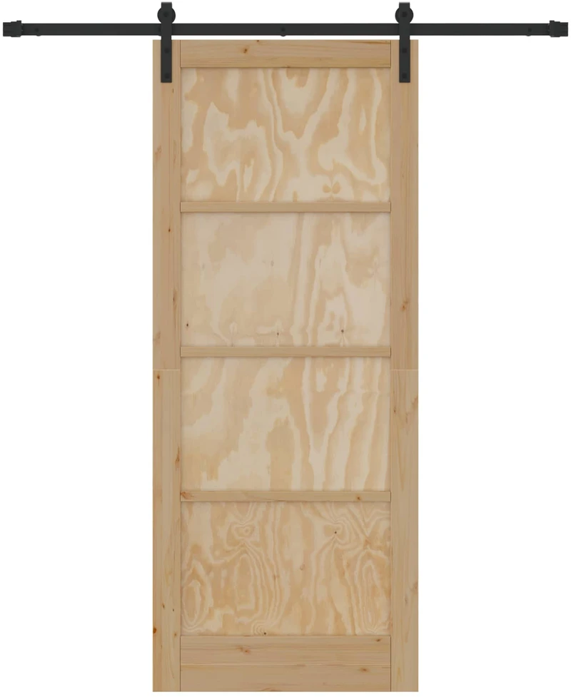 Slankios durys 86 x 211 cm Pušies medienos masyvas