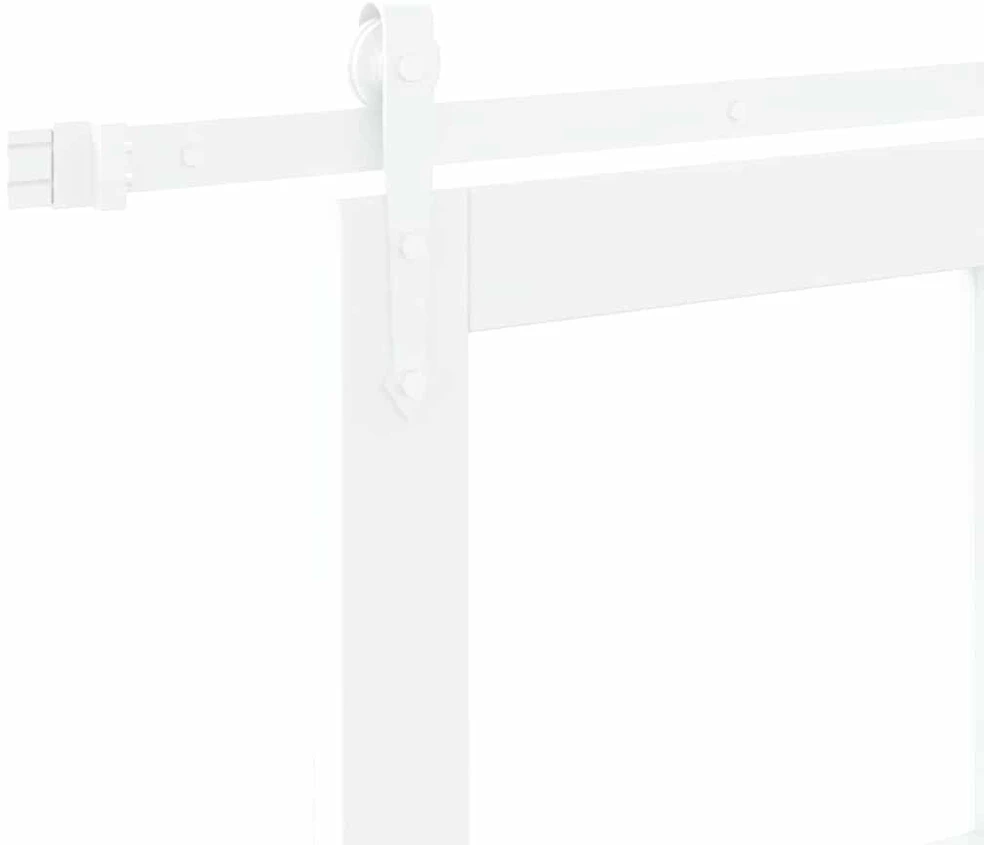 Slankios durys 93 x 232 cm Tvirtos pušies mediena ir stiklas