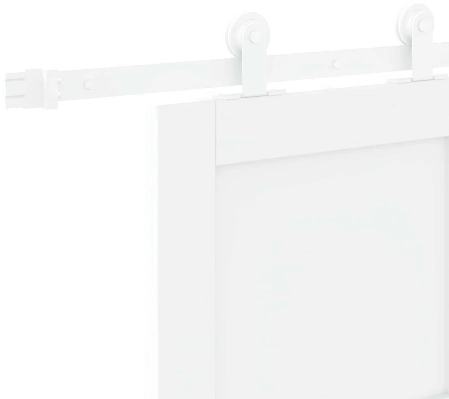 Slankios durys Balta 83 x 202 cm Pušies medienos masyvas